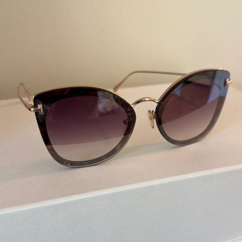 Tom Ford Charlotte aviator sunglasses